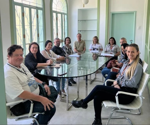 Equipe do Hospital se reúne com Hemominas